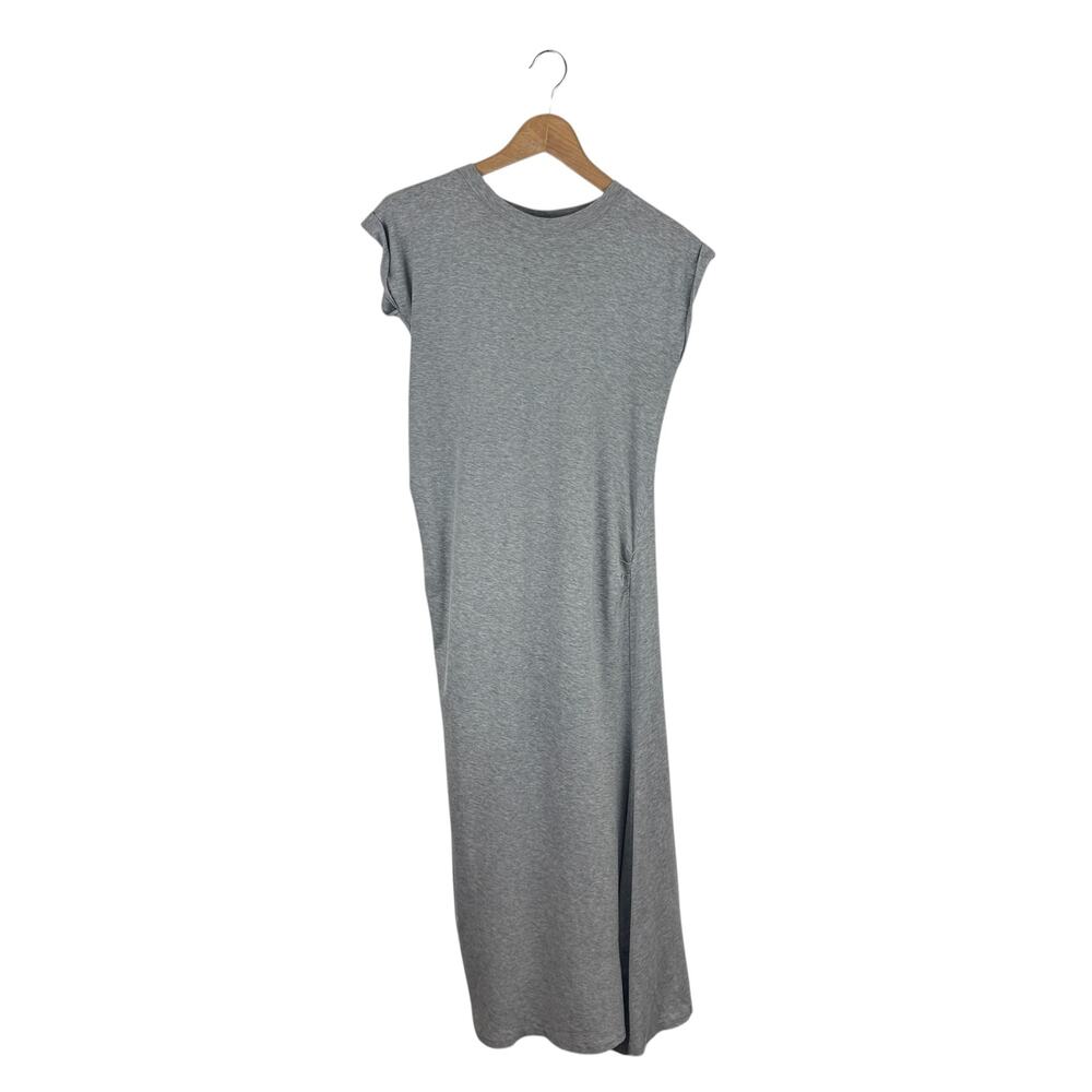 Brunello Cucinell Ruched T-Shirt Midi Dress